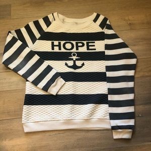 HOPE sweatshirt long sleeve size M